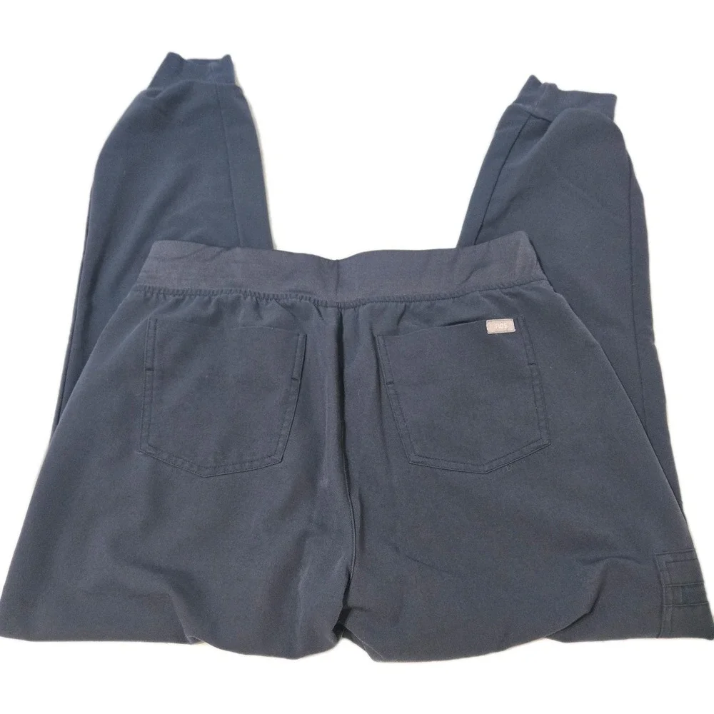 Figs Technical Collection Zamora Jogger Scrub Pants Blue Size Medium
